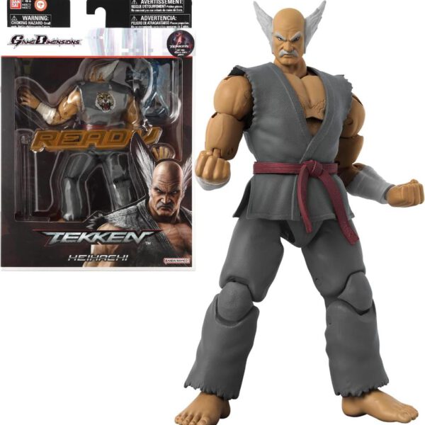 *Figura bandai game dimensions tekken heihachi