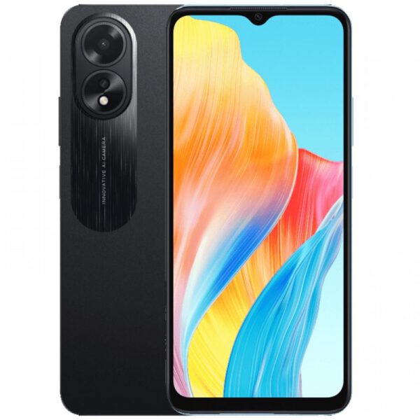 *Movil oppo a18 6.56 pulgadas 4gb 128gb golwing black