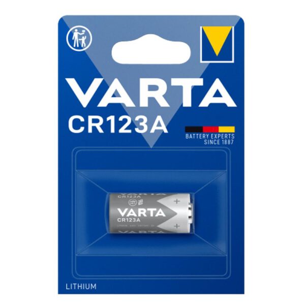 *Blister pilas varta litio 3v  cr123a