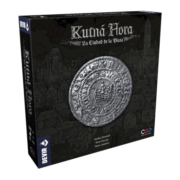 *Juego de mesa devir kutná hora: la ciudad de plata + carta promocional