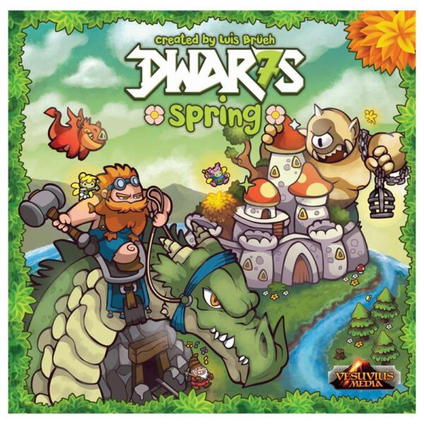 *Juego de mesa dwar7s muelle de dwar7s edad recomendada 13 años idioma ingles