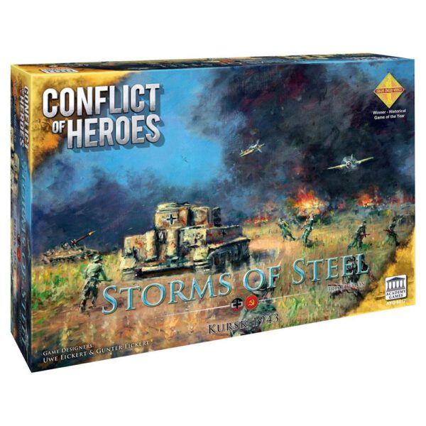 *Juego de mesa conflict of heroes storms of steel 3ª edicion edad recomendada 14 años idioma ingles