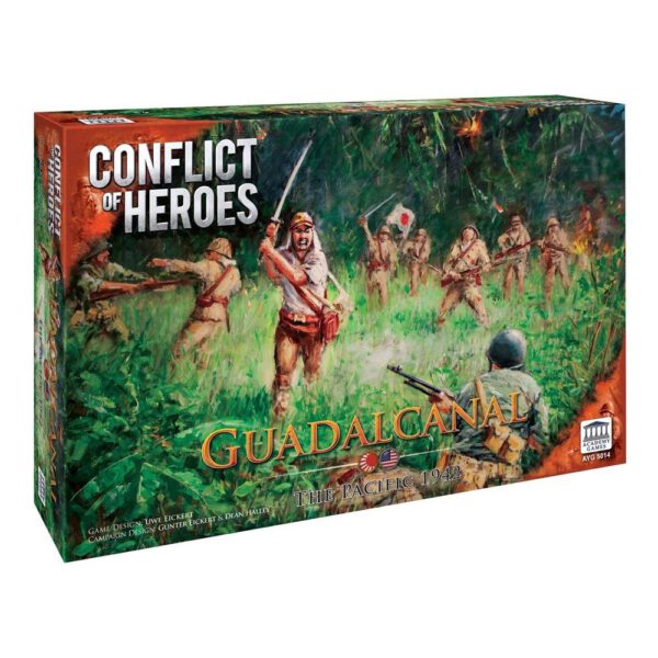 *Juego de mesa conflict of heroes guadalcanal pacific 1942 edad recomendada 13 años idioma ingles