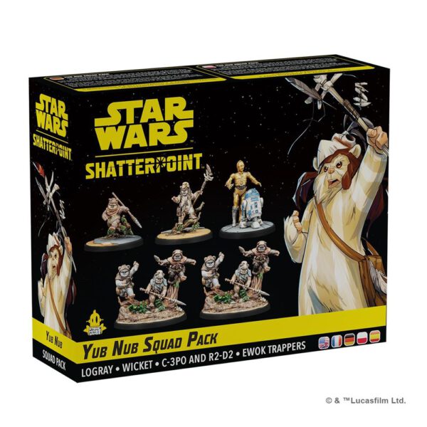 *Juego de mesa star wars shatterpoint yub nub squad pack