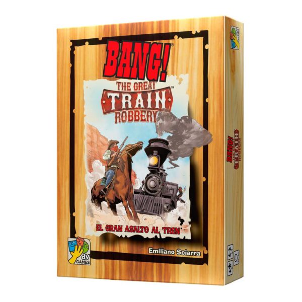 *Juego de mesa bang! el gran asalto al tren