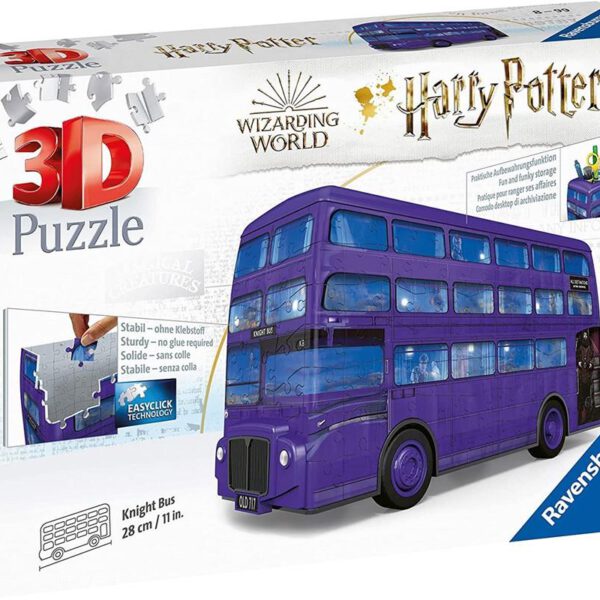 *Puzzle 3d ravenzburger harry potter autobus noctámbulo