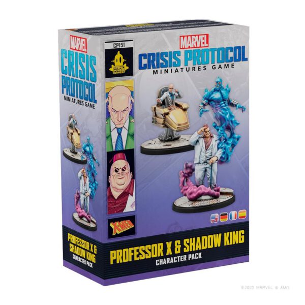 *Juego de mesa marvel crisis protocol professor x & shadow king edad recomendada 14 años