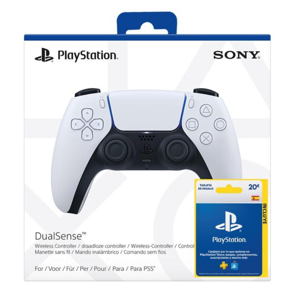 *Mando ps5 dualsense blanco + psn 20 eur