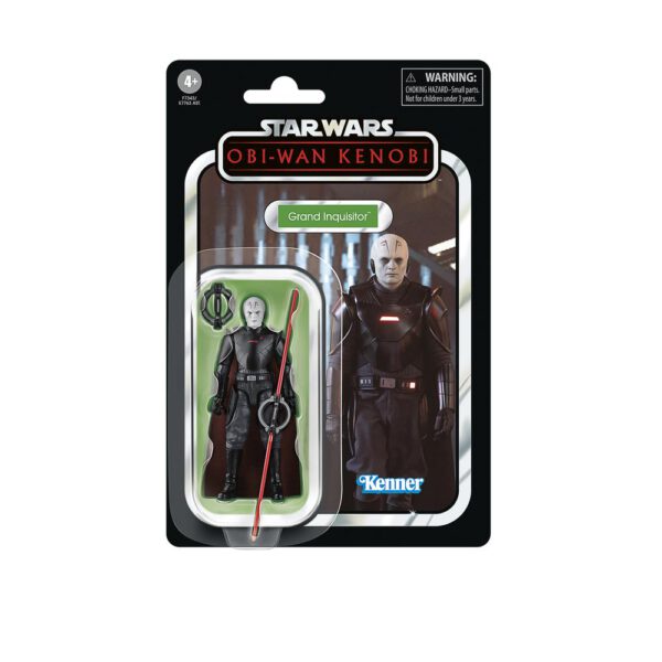 *Figura hasbro star wars the vintage collection obi - wan kenobi grand inquisitor