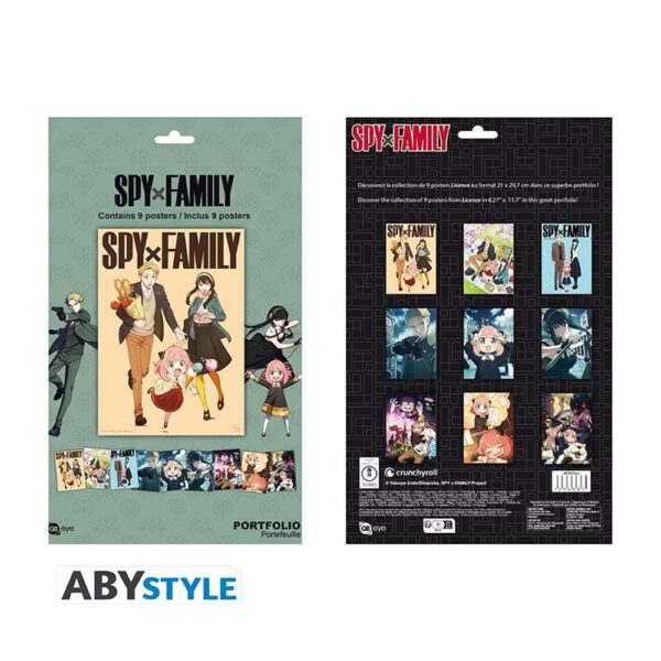 *Portfolio 9 posters abystyle spy x family