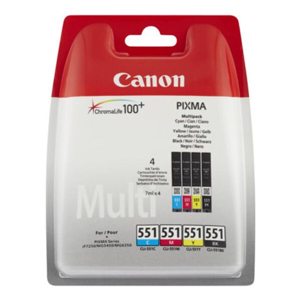 *Multipack canon cli - 551 c - m - y - bk