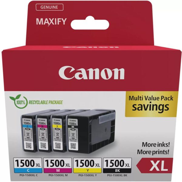 *Multipack canon pgi - 1500xl n - c - m - a  mb2050 - mb2350