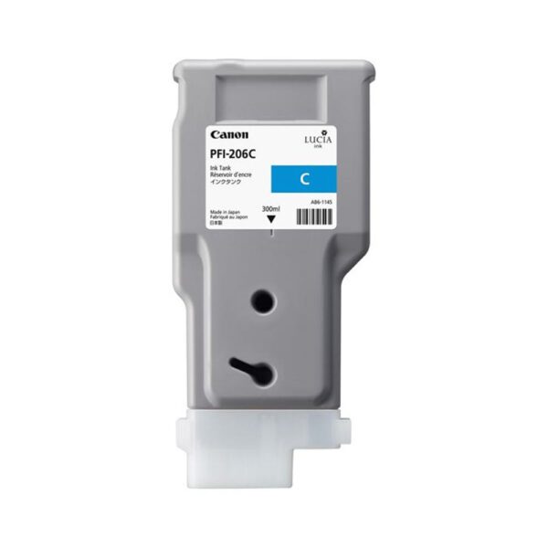 *Cartucho canon pfi - 206 c