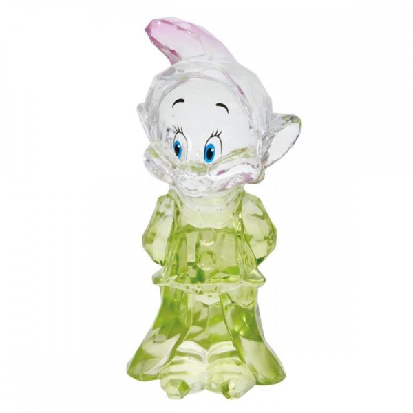 *Figura enesco disney cristal blancanieves enanito dopey tontín