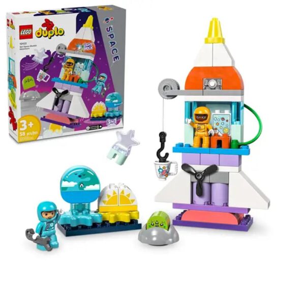 *Lego duplo aventura en lanzadera espacial 3 en 1