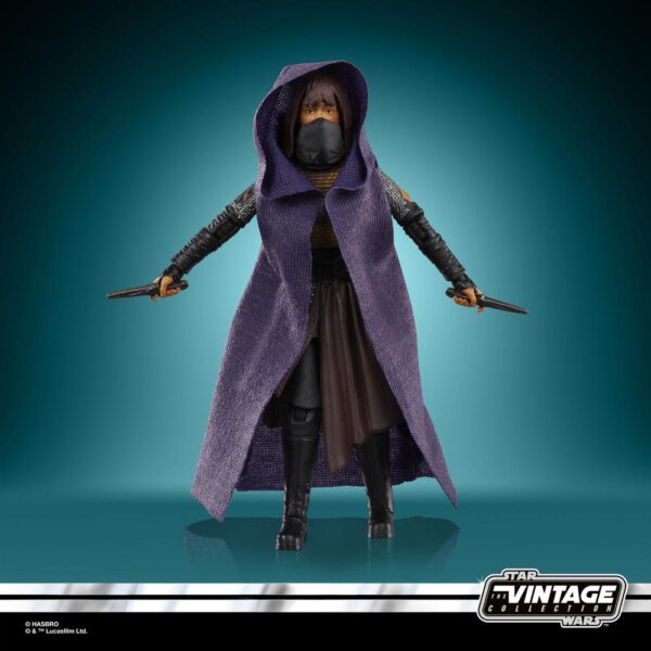 *Figura hasbro star wars the vintage collection the acolyte mae (assasin)