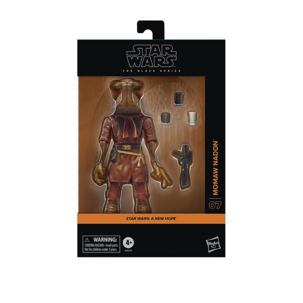 *Figura hasbro star wars the black series a new hope momaw nadon