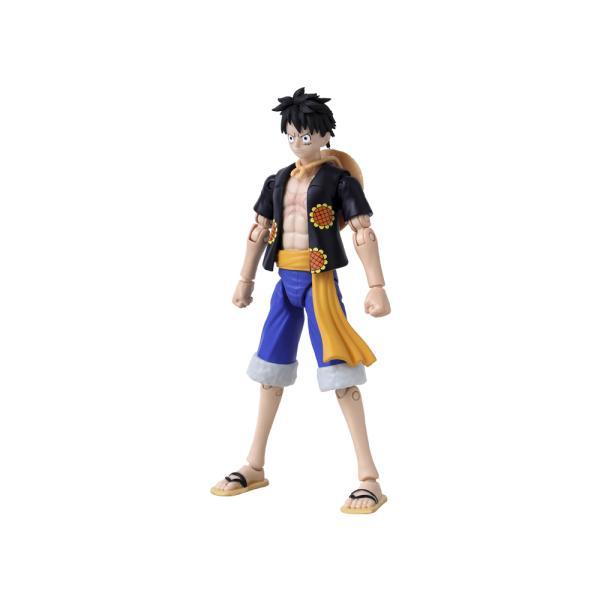 *Figura bandai one piece anime heroes luffy dressrosa