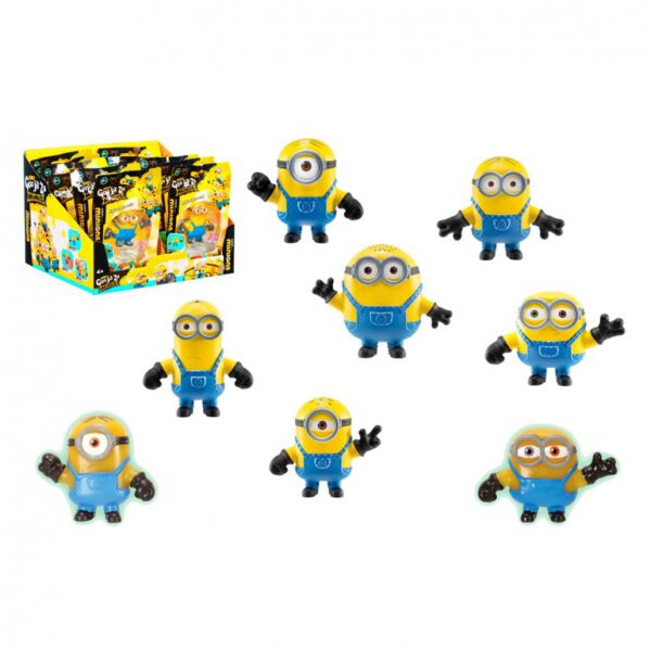 *Figuras mini goo jit zu minions 1 unidad aleatoria
