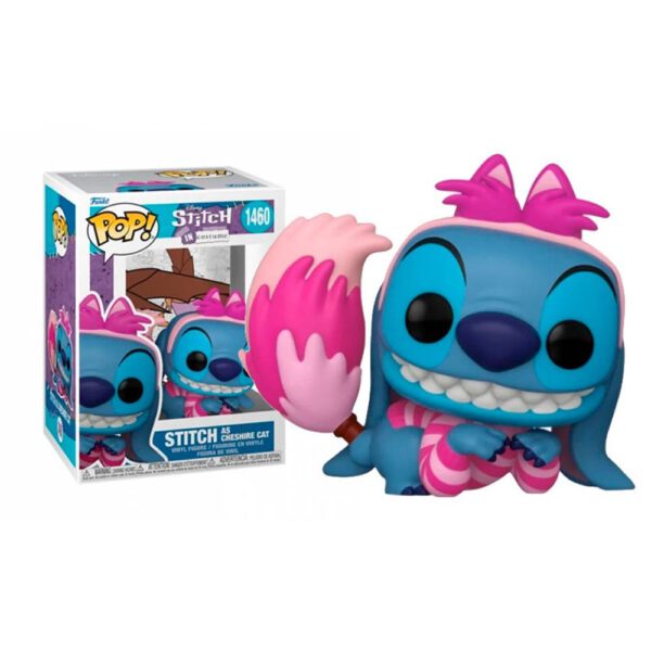 *Funko pop disney stitch disfraz alicia en el pais de las maravillas cheshire 75163
