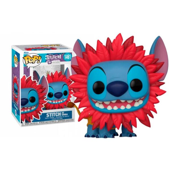 *Funko pop disney stitch disfraz el rey leon simba 75164