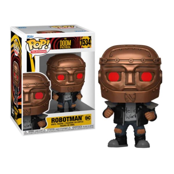 *Funko pop dc comics doom patrol robotman 75896