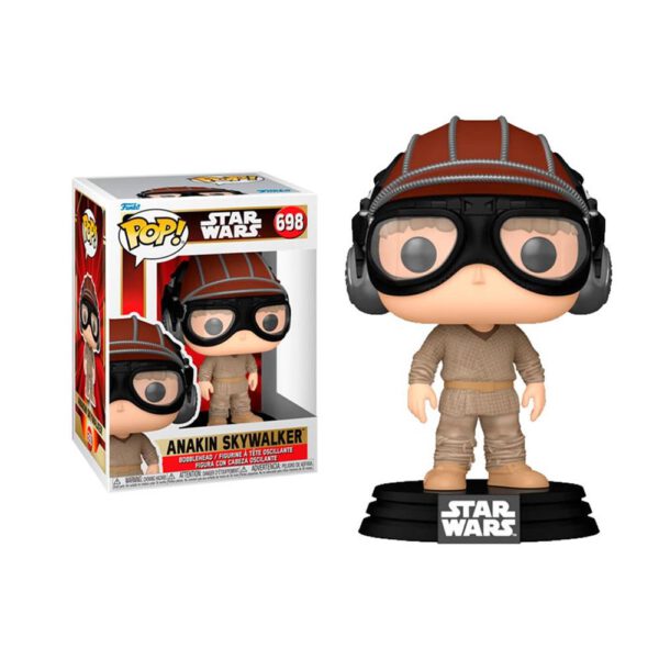 *Funko pop star wars the phantom menace anakin con casco 76015