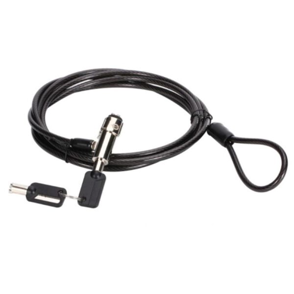 *Cable seguridad conceptronic nano por llave para portatiles 1.8m
