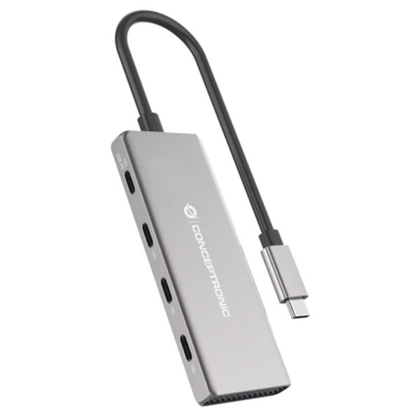 *Hub usb tipo c conceptronic hubbies16g 4 puertos