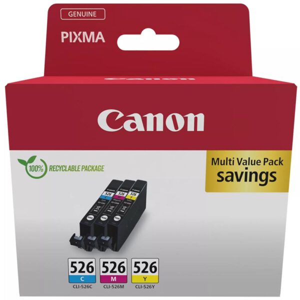 *Multipack canon cli - 526 c - m - a mg5150 -  mg5250 -  mg6150 -  mg8150 -  ip4850 blister