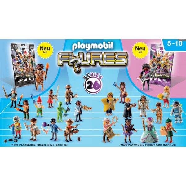 *Playmobil desk display figuras niña 48 serie 26