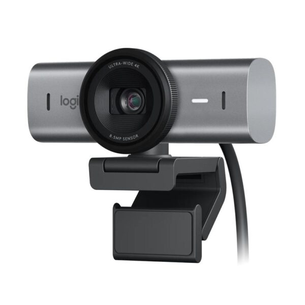 *Camara logitech mx brio 4k uhd -  usb tipo c -  grafito