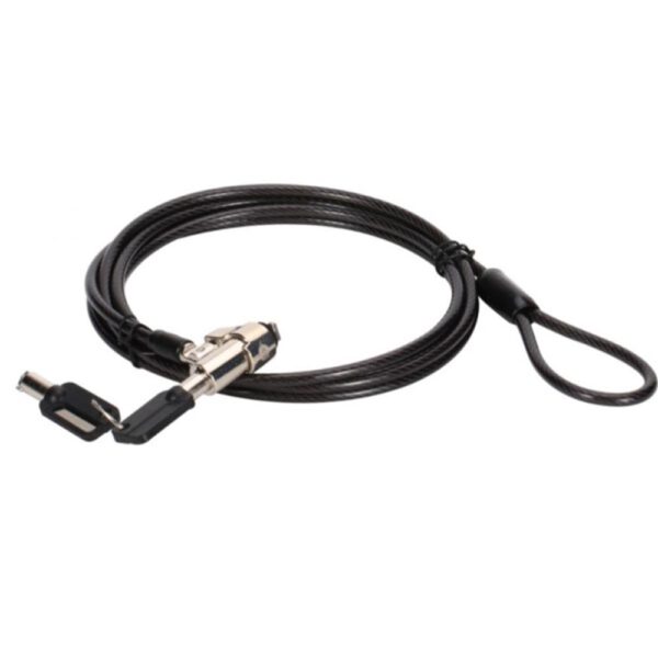 *Cable seguridad para portatiles 1.8m conceptronic por llave