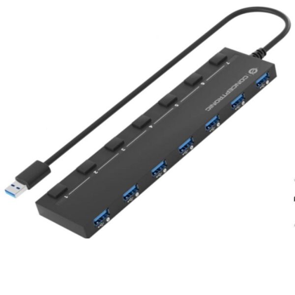 *Hub usb 3.2 conceptronic hubbies19bp 7 puertos