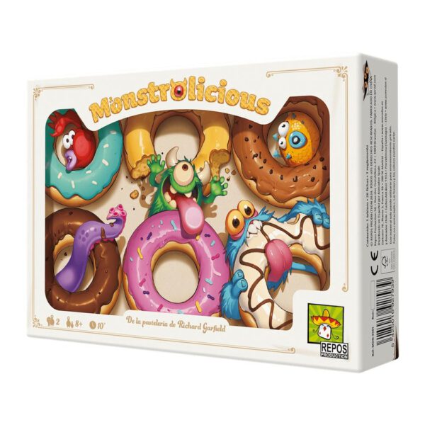 *Juego de mesa monstrolicious edad recomendada 8 años