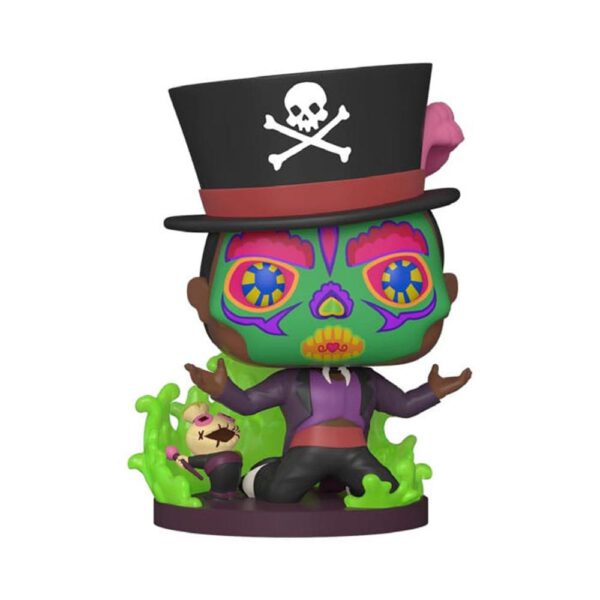 *Funko pop disney villanos tiana y el sapo sugar skull facilier base especial