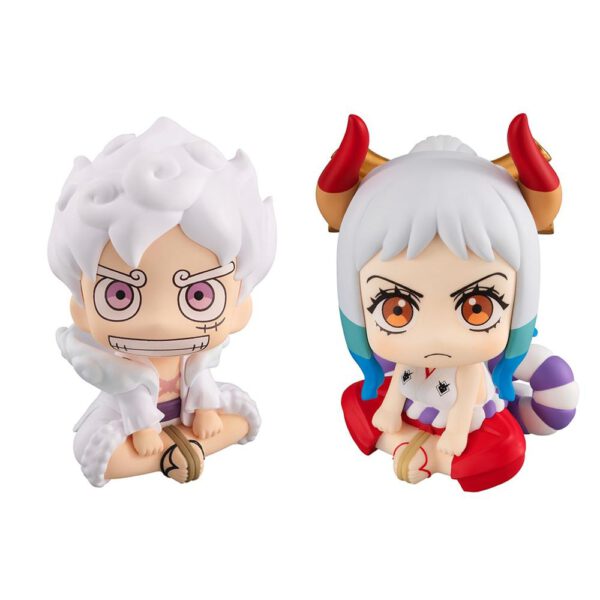 *Figura megahouse one piece look up monkey d luffy gear 5 & yamato