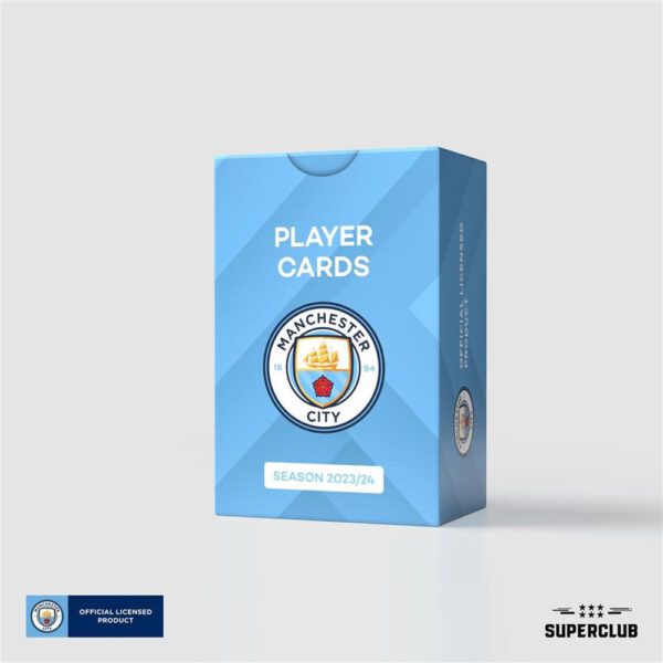 *Juego de mesa superclub manchester city player cards 2023 - 24 ingles