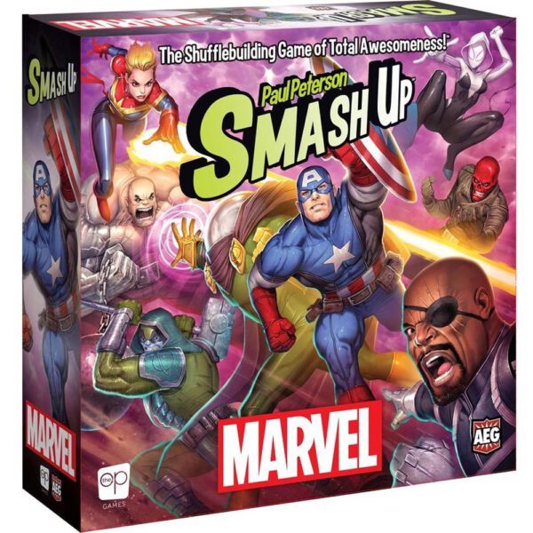 *Juego de mesa smash up marvel ingles