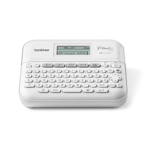 *Rotuladora brother pt - d410 lcd -  usb