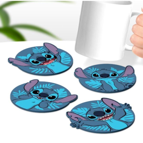 *Pack de 4 posavasos disney stitch