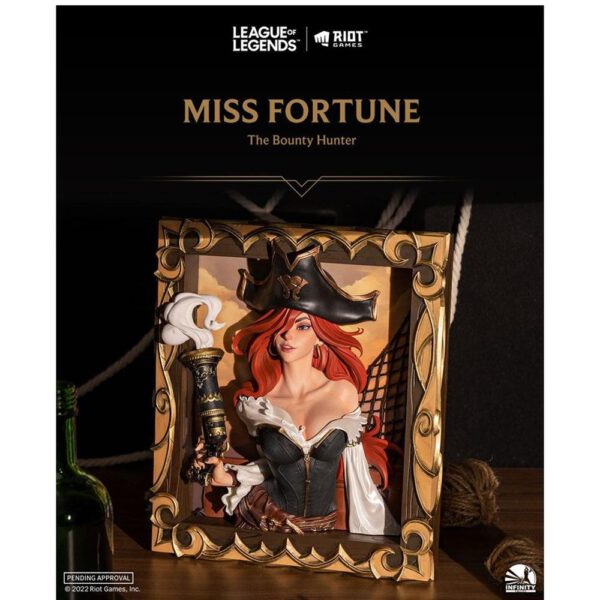 *Figura league of legends marco 3d the bounty hunter miss fortune