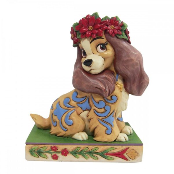 *Figura enesco disney la dama y el vagabundo reina