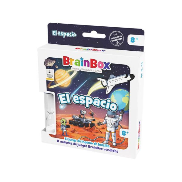 *Juego de mesa brainbox pocket el espacio edad recomendada 8 años