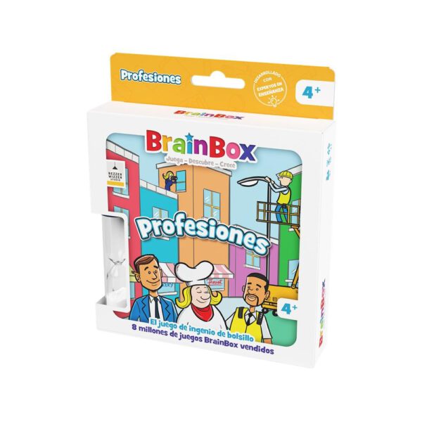 *Juego de mesa brainbox pocket profesiones edad recomendad 4 años