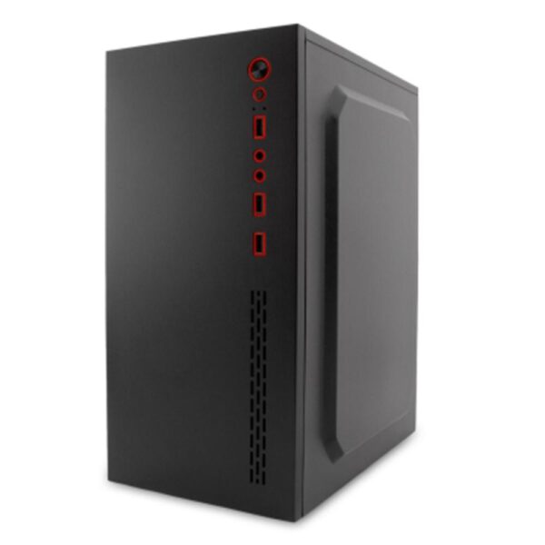 *Caja ordenador microatx mpc45 2 usb 3.0 negra oem fuente 500w