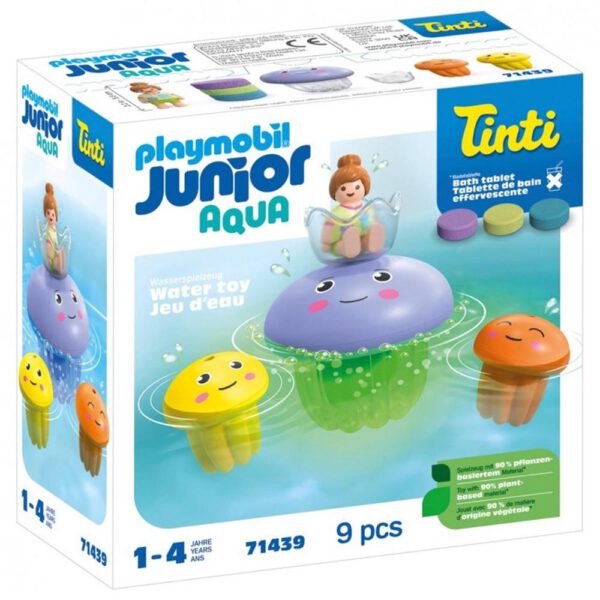 *Playmobil junior tinti: familia de medusas de colores