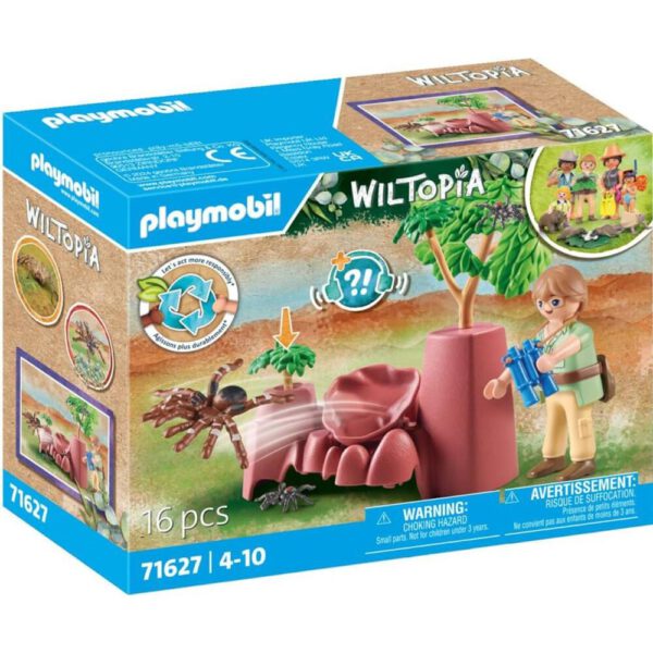 *Playmobil wiltopia -  rocas con arañas