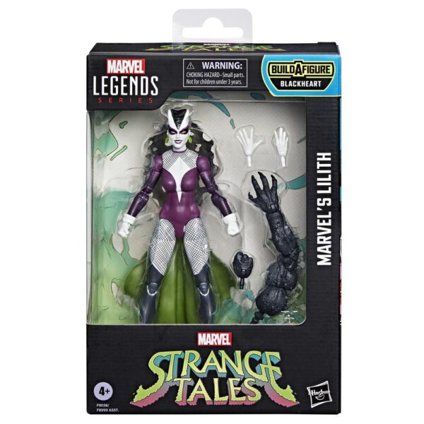 *Figura hasbro marvel legends series strange tales marvel's lilith
