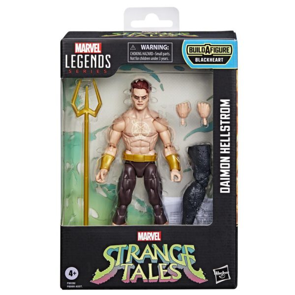 *Figura hasbro marvel legends series strange tales daimon hellstrom